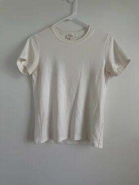 bohme Classic Short Sleeve Tee in Cream